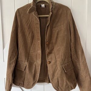J Crew Brown Corduroy Jacket